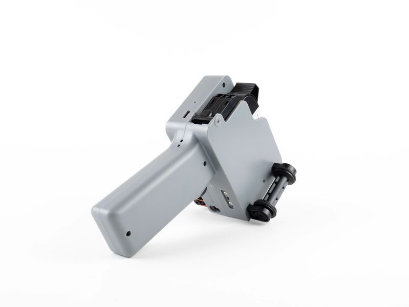 Ручний каплеструменевий принтер Yaomatec Q-compact сірий 12.7mm &ndash; маркіратор дат, QR/штрихкод, 600 DPI 0234 фото