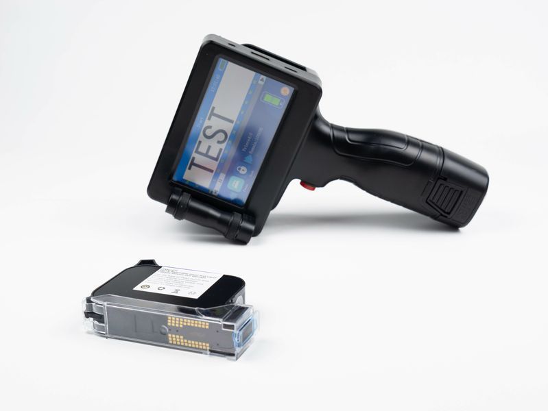 Ручний каплеструменевий принтер Yaomatec Basic 12.7mm &ndash; маркіратор дат, QR/штрихкод, 600 DPI 0143 фото