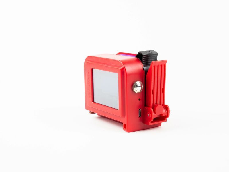 Ручний каплеструменевий принтер Yaomatec Boxit Red 12.7mm &ndash; маркіратор дат, QR/штрихкод, 600 DPI 0251 фото