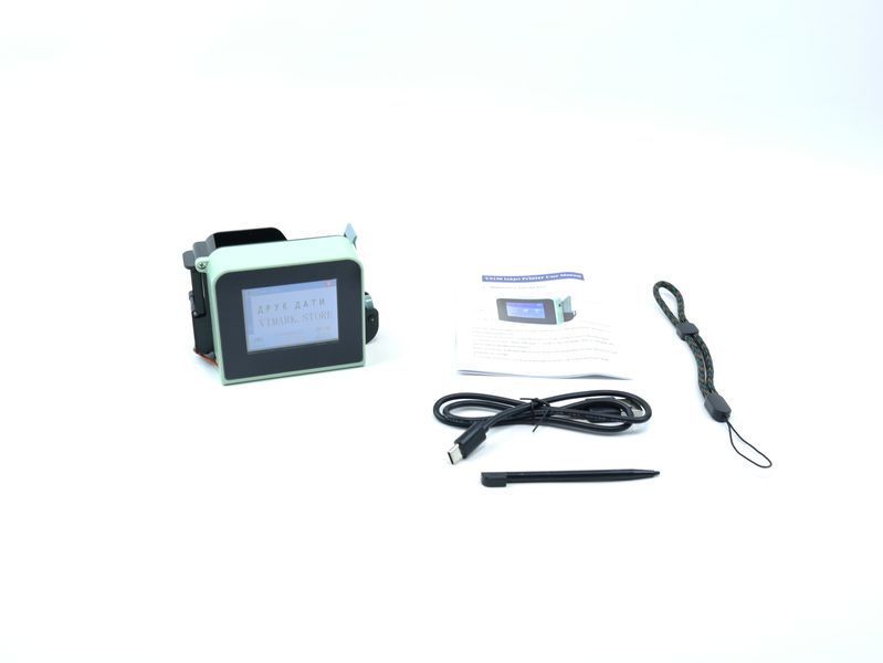 Ручний каплеструменевий принтер Yaomatec Mini 12.7mm &ndash; маркіратор дат, QR/штрихкод, 600 DPI 0256 фото