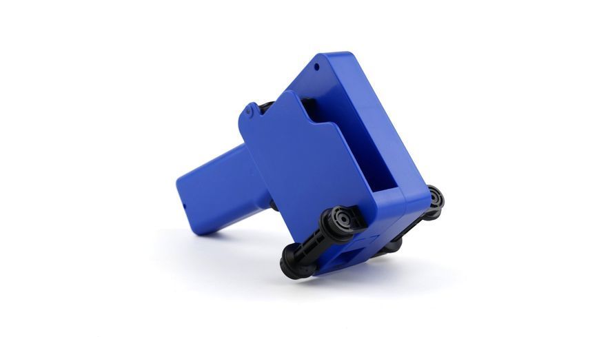 Ручний каплеструменевий принтер Yaomatec Q-compact синій 12.7mm &ndash; маркіратор дат, QR/штрихкод, 600 DPI 0262 фото